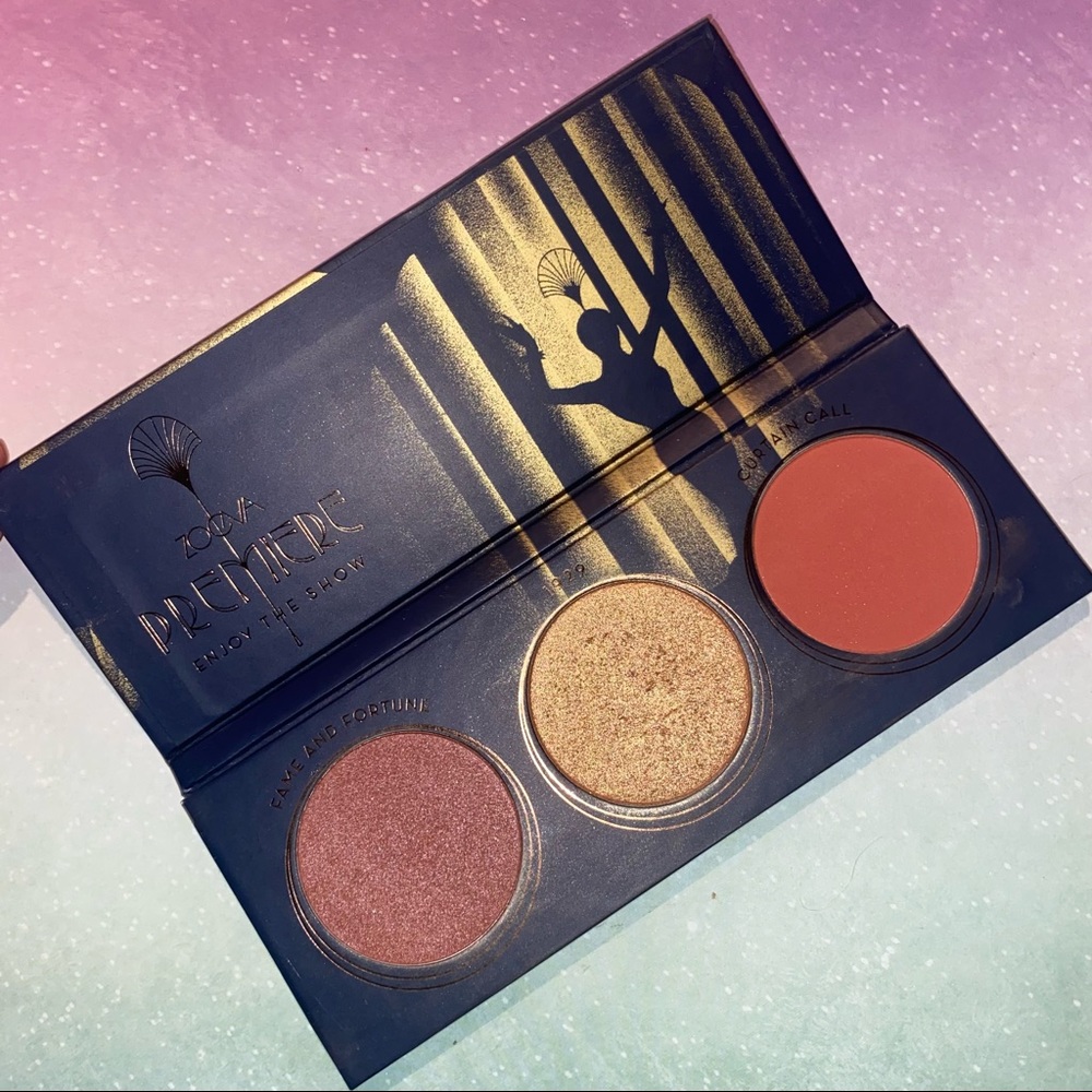 3/$15 Zoeva Premiere Blush Palette